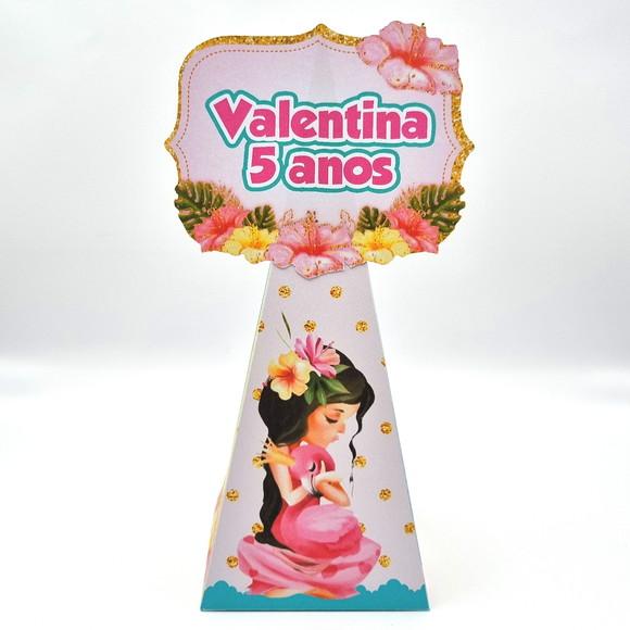 Caixa Cone - Flamingos