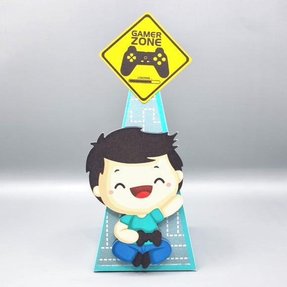 Caixa Cone - Gamer - Vídeo Game - Games