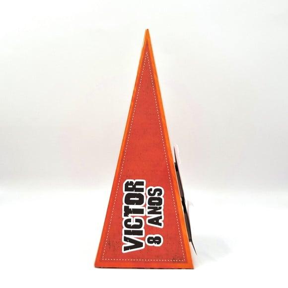 Caixa Cone - Godzilla Laranja