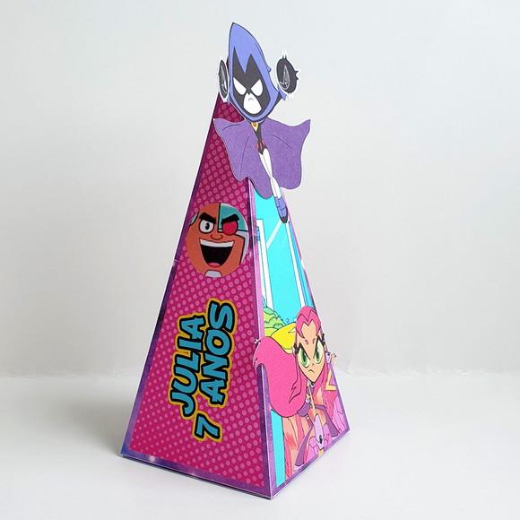 Caixa Cone - Jovens Titãs Rosa