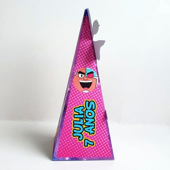Caixa Cone - Jovens Titãs Rosa
