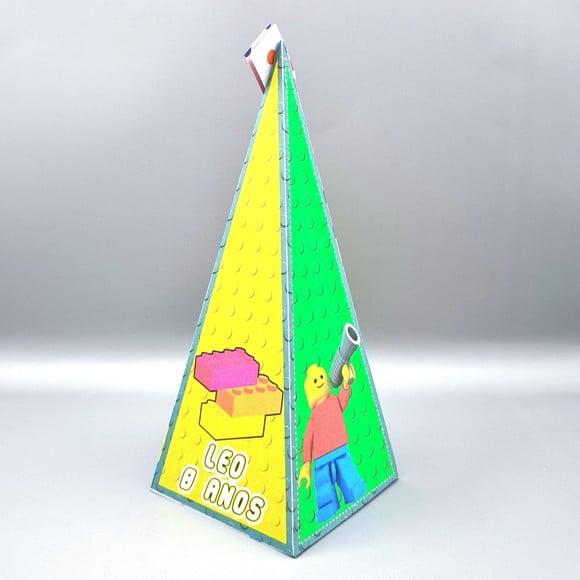 Caixa Cone - Lego