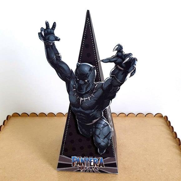 Caixa Cone - Pantera Negra