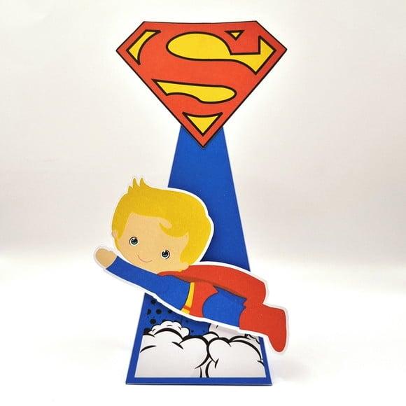 Caixa Cone - Super Homem Loiro