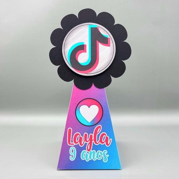 Caixa Cone - Tik Tok - Tiktok