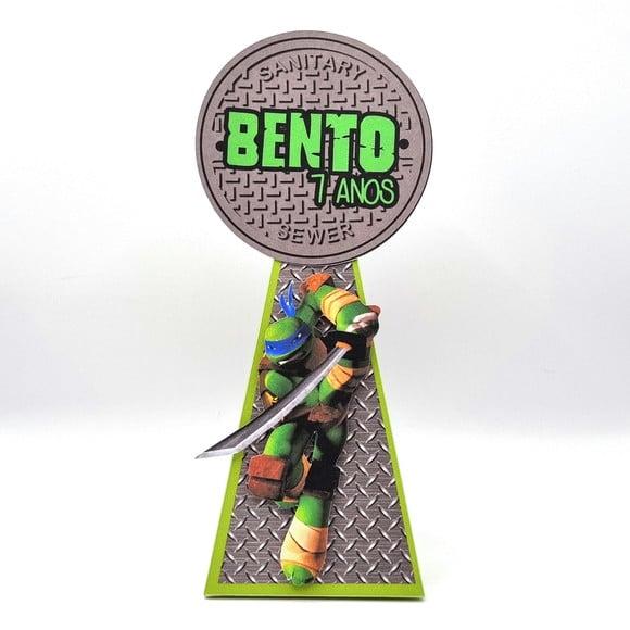 Caixa Cone - Tartarugas Ninja
