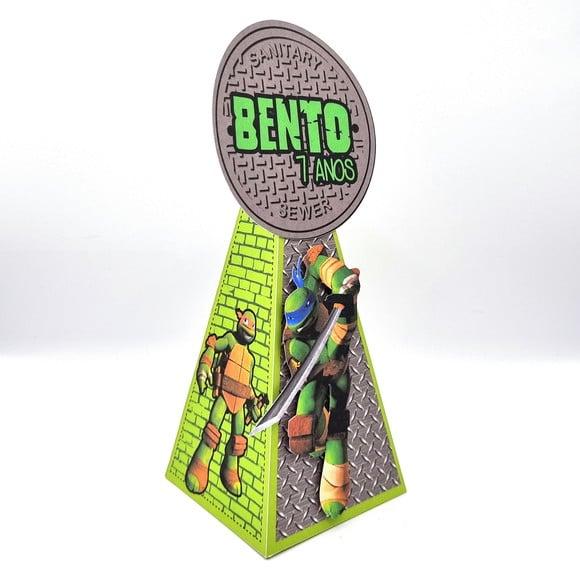 Caixa Cone - Tartarugas Ninja