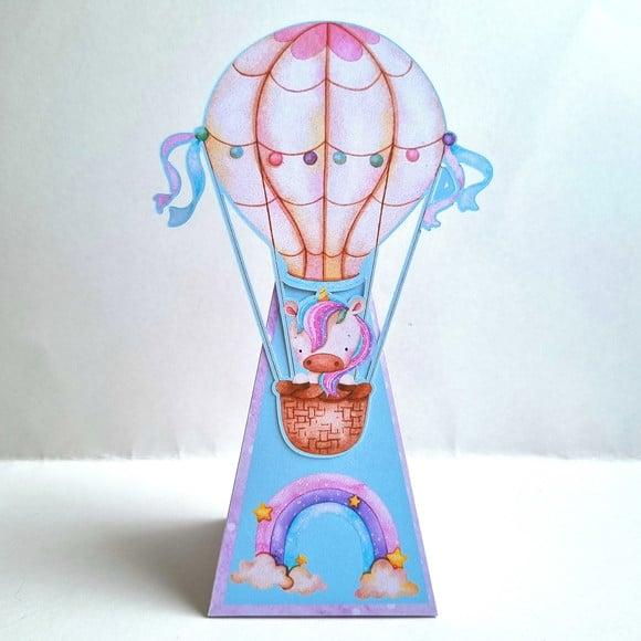 Caixa Cone - Unicórnio