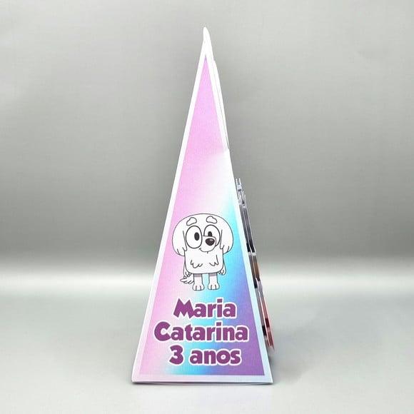 Caixa Cone - Bluey Candy Rosa