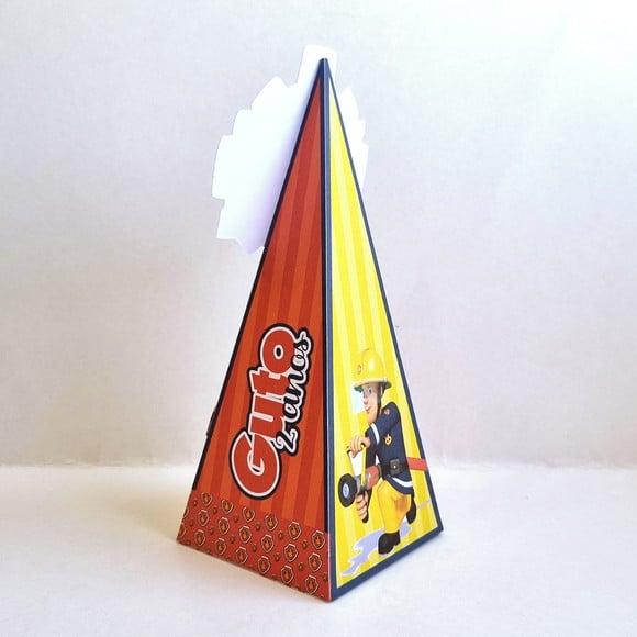 Caixa Cone - Bombeiro Sam