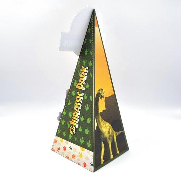 Caixa Cone - Dinossauro Jurassic