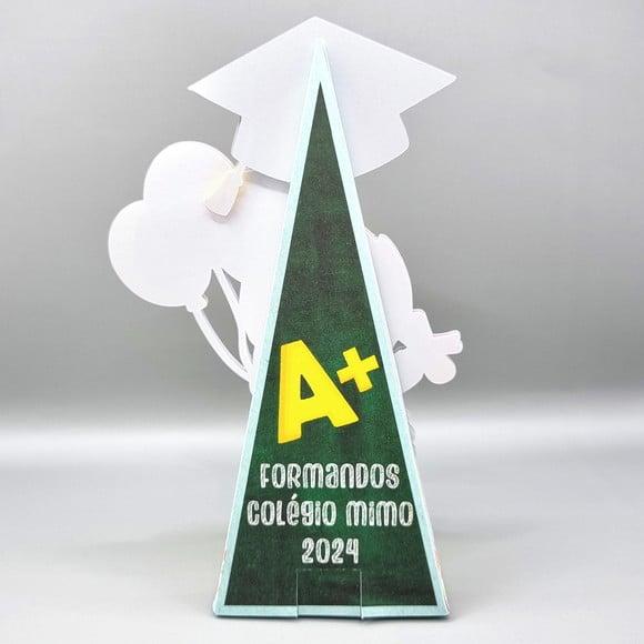 Caixa Cone - Formatura Abc