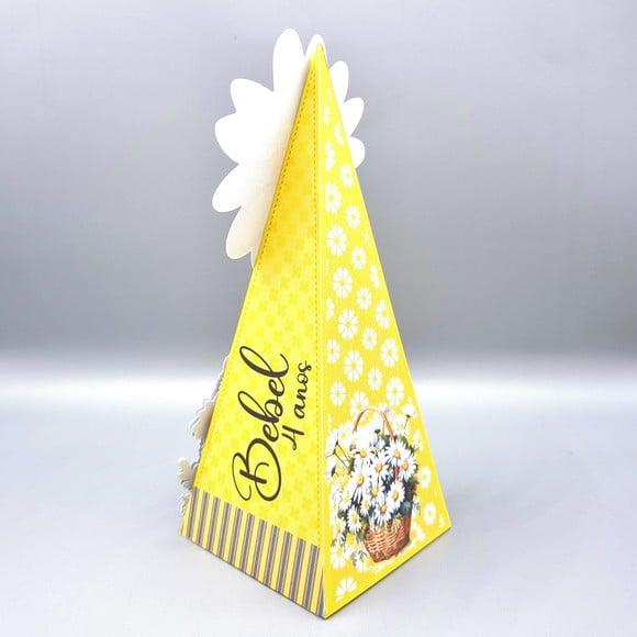 Caixa Cone - Margaridas