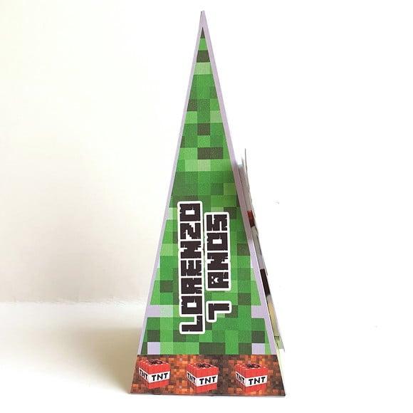 Caixa Cone - Minecraft
