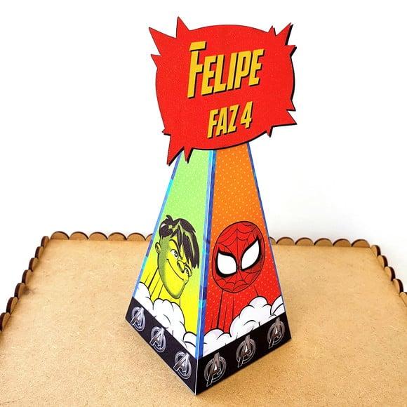 Caixa Cone - Vingadores Cute