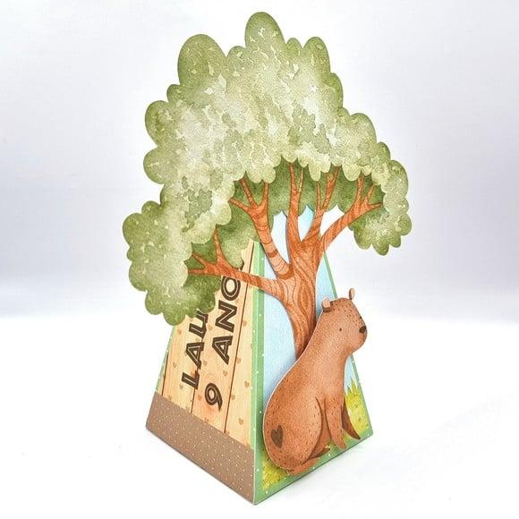 Caixa Cone - Capivara
