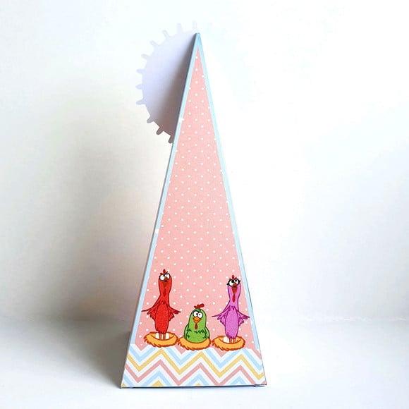 Caixa Cone - Galinha Pintadinha
