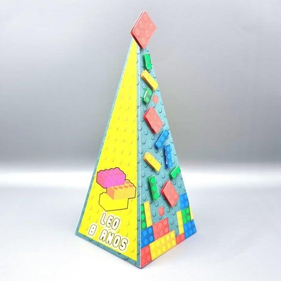Caixa Cone - Lego