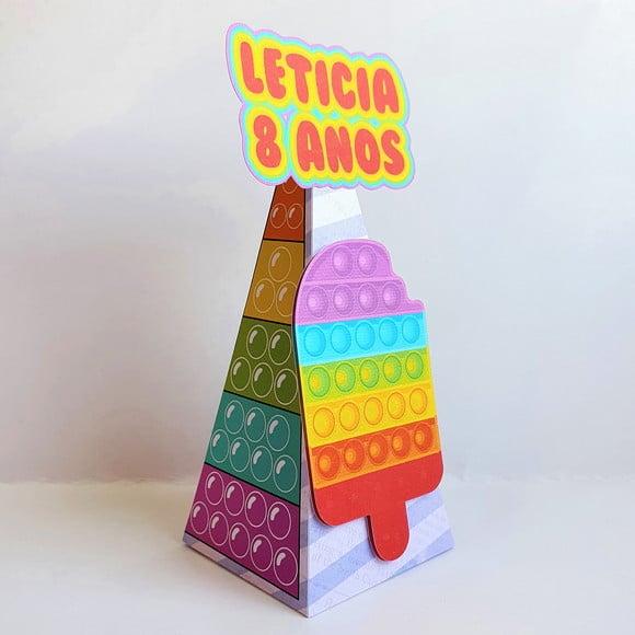 Caixa Cone - Pop It