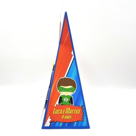 Caixa Cone - Super Homem Loiro
