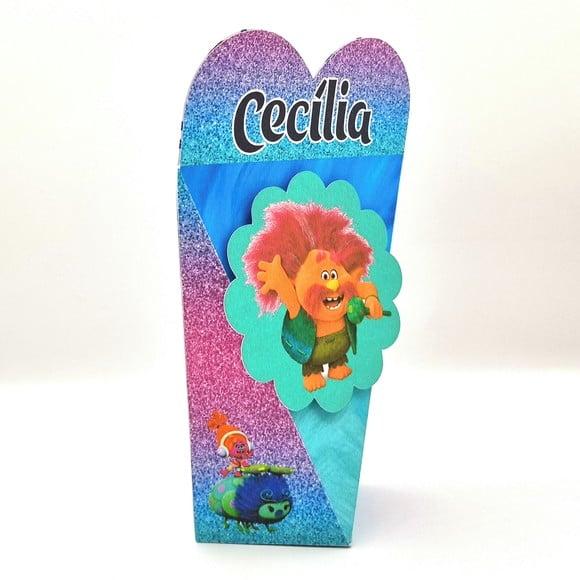 Caixa Coração - Trolls