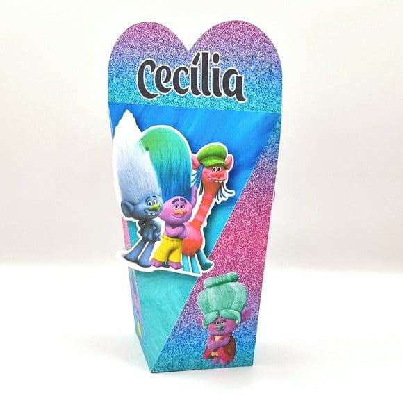 Caixa Coração - Trolls