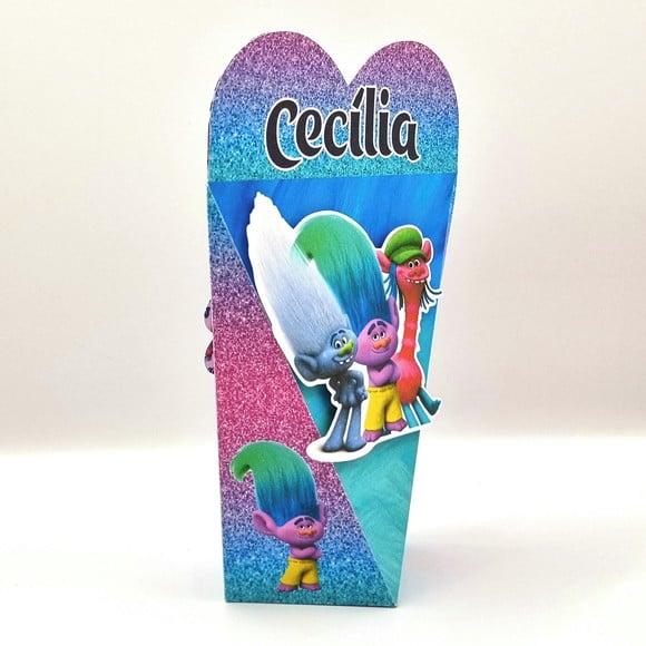 Caixa Coração - Trolls