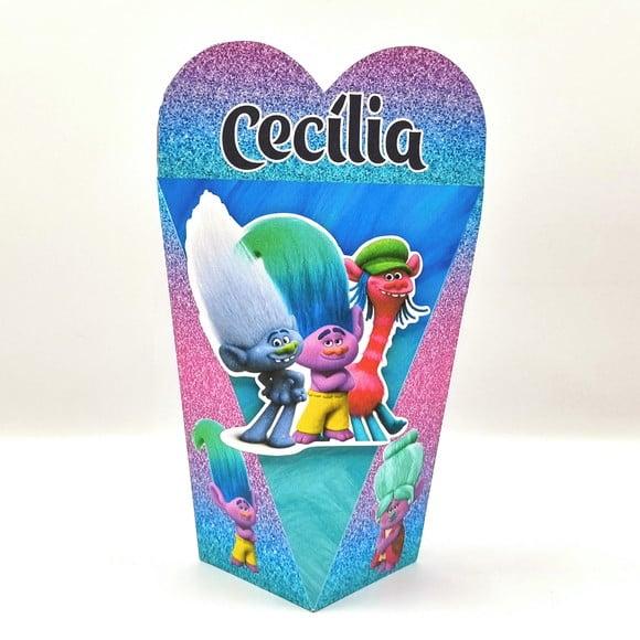 Caixa Coração - Trolls