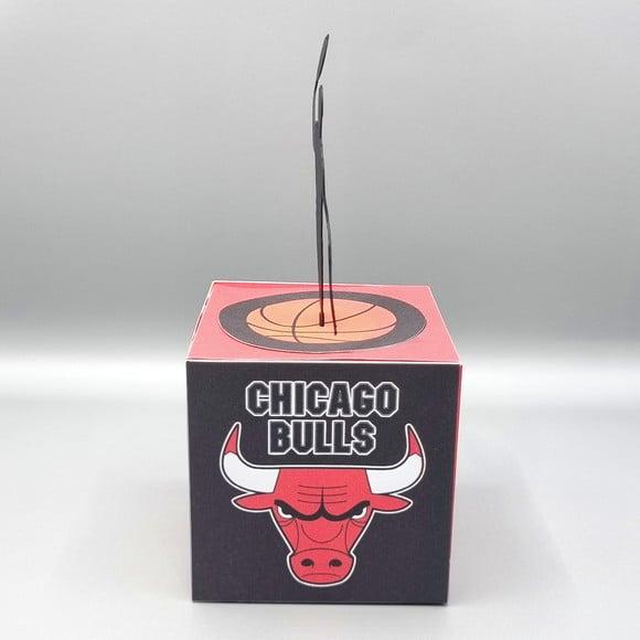 Caixa Cubo - Basquete Chicago Bulls