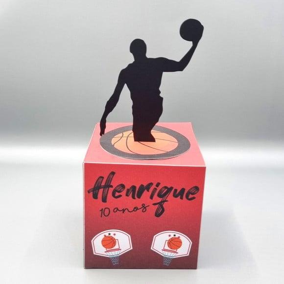 Caixa Cubo - Basquete Chicago Bulls