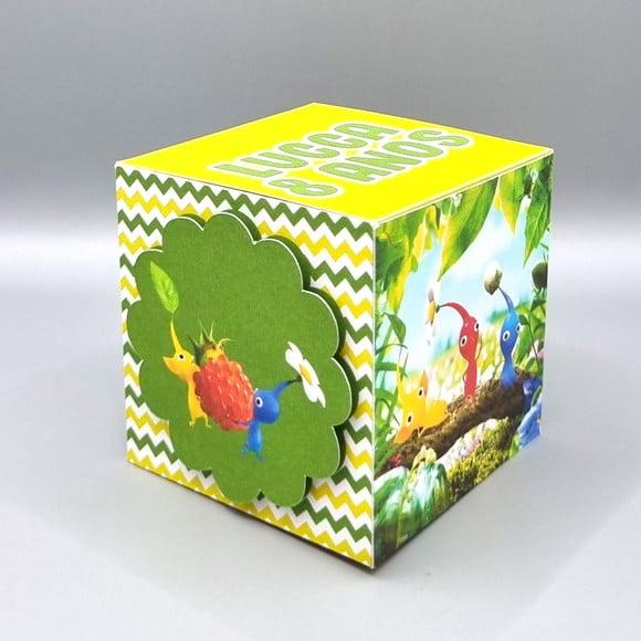 Caixa Cubo - Pikmin