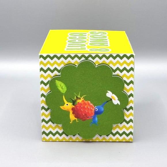 Caixa Cubo - Pikmin