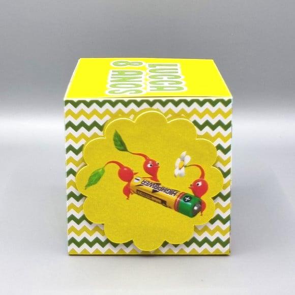 Caixa Cubo - Pikmin