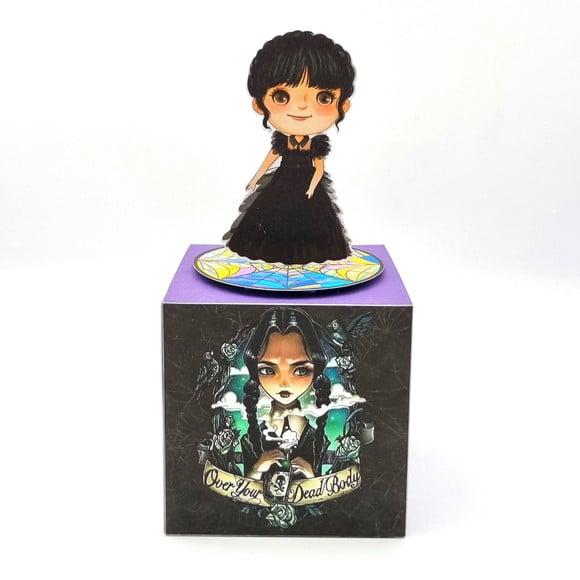 Caixa Cubo - Wandinha