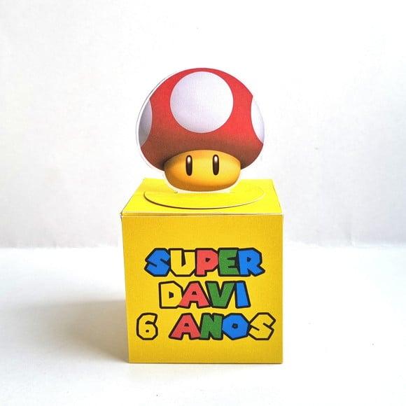 Caixa Cubo - Super Mario