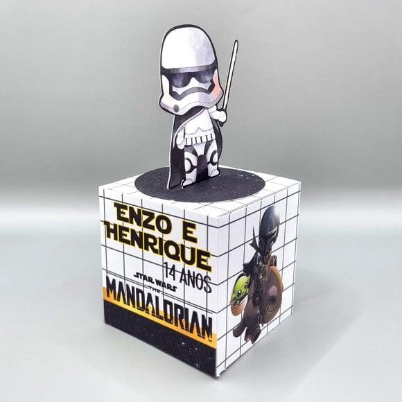 Caixa Cubo - Star Wars Mandalorian