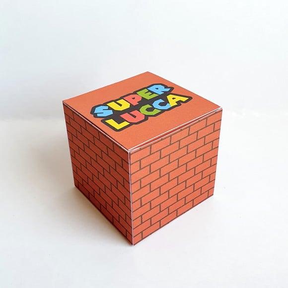 Caixa Cubo - Super Mario
