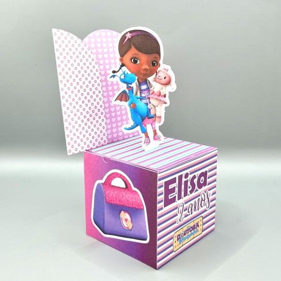 Caixa Cubo Cenário - Doutora Brinquedos