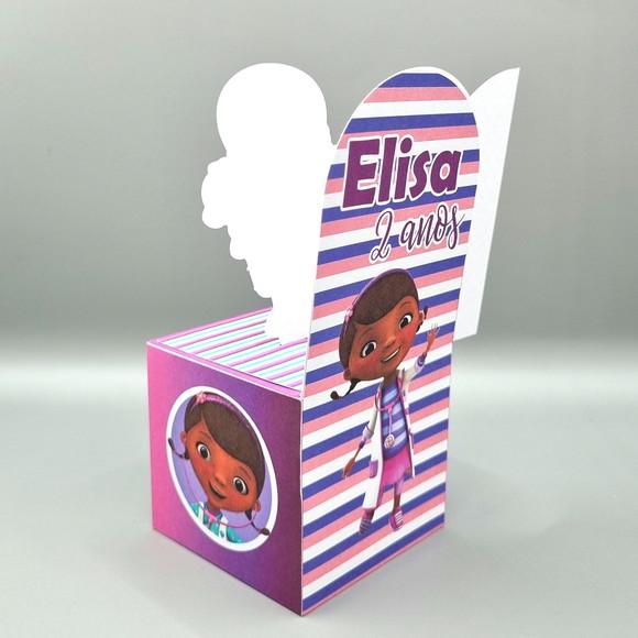 Caixa Cubo Cenário - Doutora Brinquedos