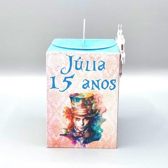 Caixa de Mão - Alice no País das Maravilhas Realista