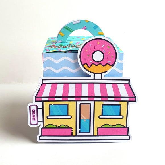 Caixa de Mão - Donuts
