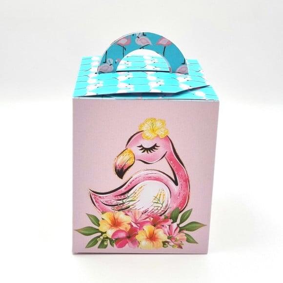 Caixa de Mão - Flamingos