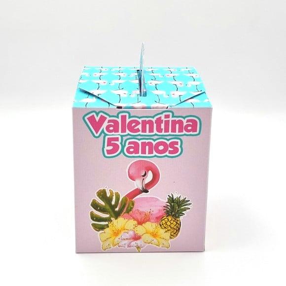 Caixa de Mão - Flamingos