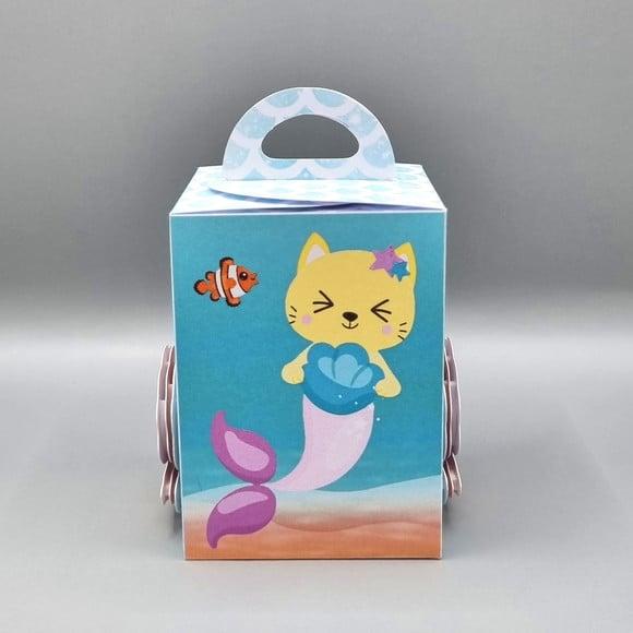 Caixa de Mão - Gato Sereia