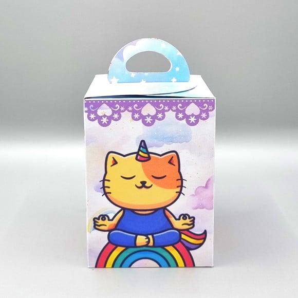 Caixa de Mão - Gato Unicórnio