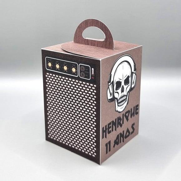 Caixa de Mão - Rock - Caixa Amplificador