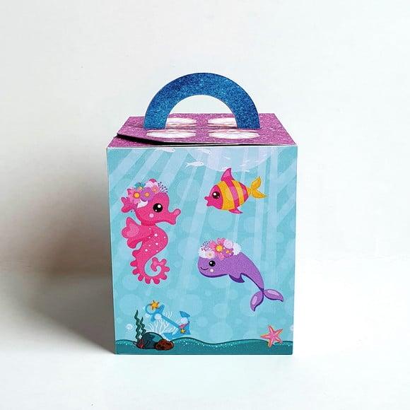 Caixa de Mão - Sereia Floral