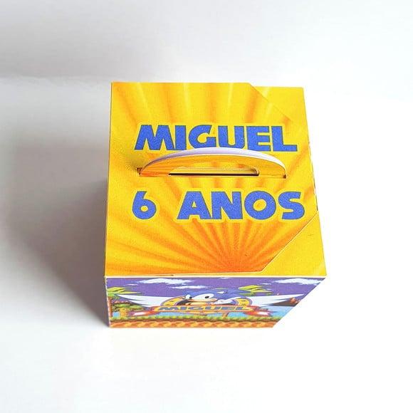 Caixa de Mão - Sonic