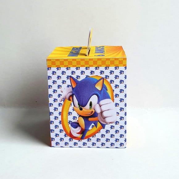 Caixa de Mão - Sonic