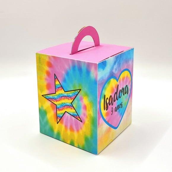 Caixa de Mão - Tie Dye